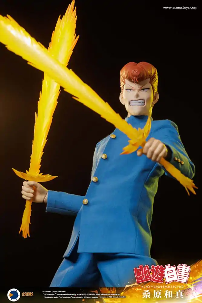 Yu Yu Hakusho Action Figure 1/6 Kazuma Kuwabara (Luxury Version) 30 cm termékfotó