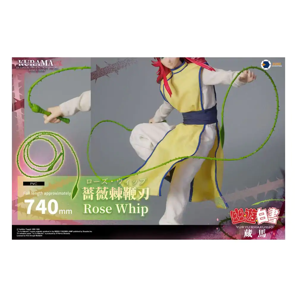 Yu Yu Hakusho Action Figure 1/6 Kurama (Luxury Edition) 30 cm termékfotó