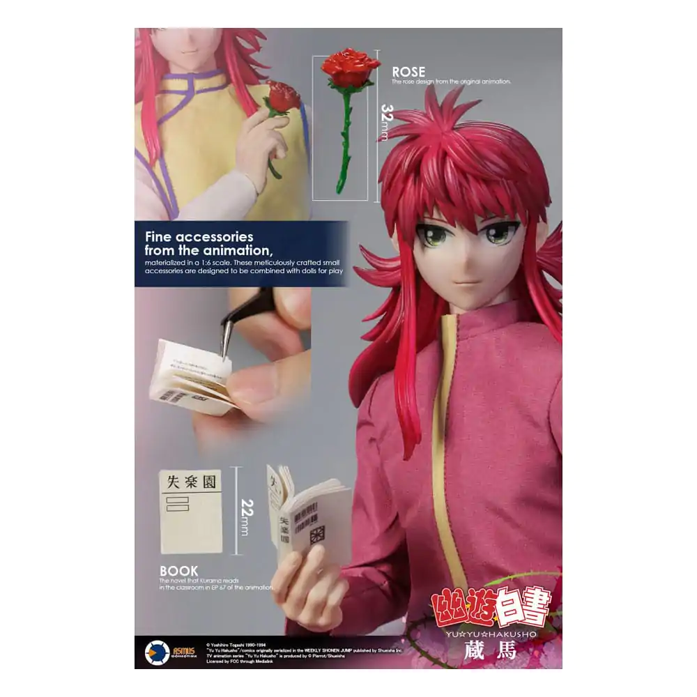 Yu Yu Hakusho Action Figure 1/6 Kurama (Luxury Edition) 30 cm termékfotó