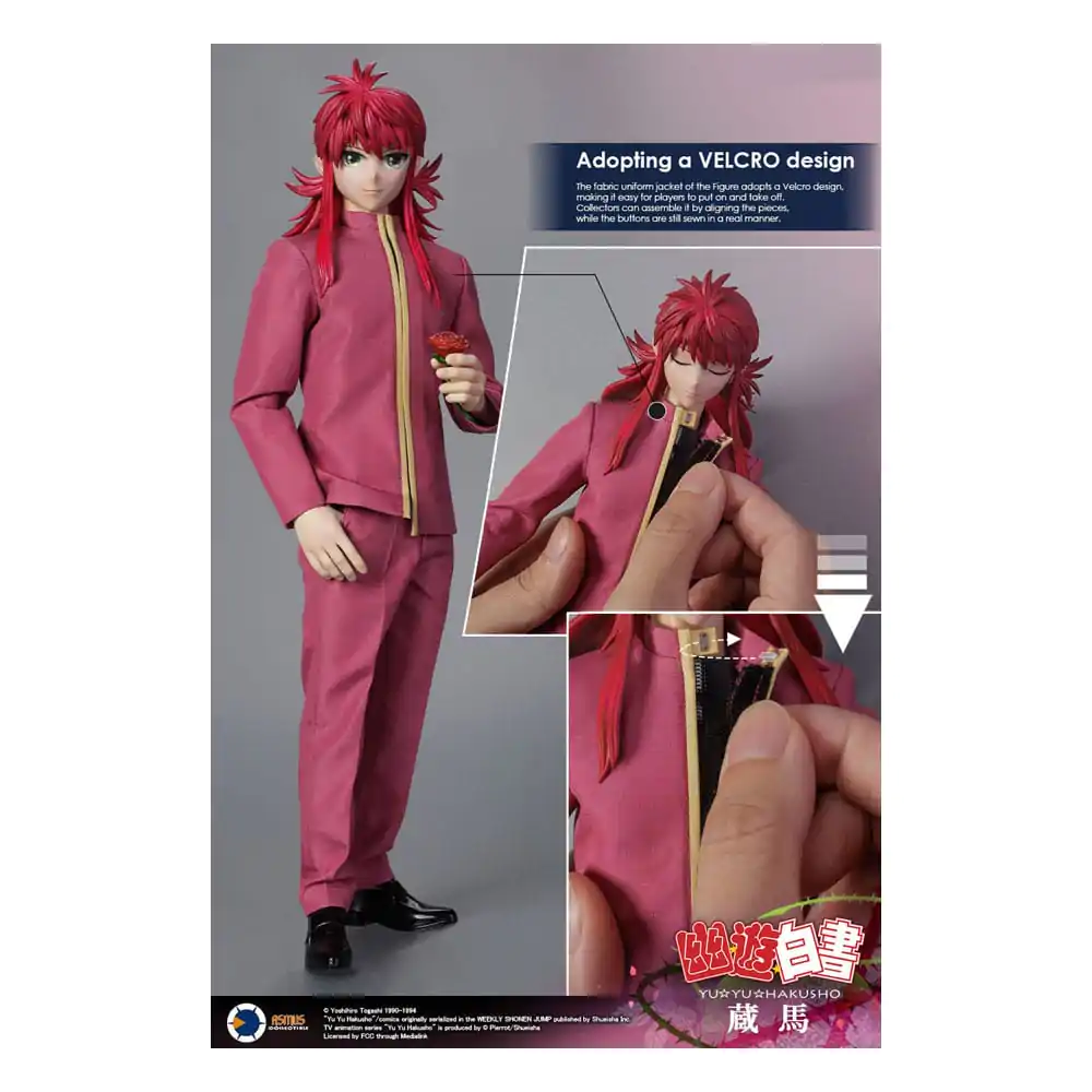 Yu Yu Hakusho Action Figure 1/6 Kurama (Luxury Edition) 30 cm termékfotó