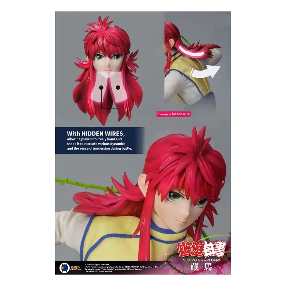 Yu Yu Hakusho Action Figure 1/6 Kurama (Luxury Edition) 30 cm termékfotó