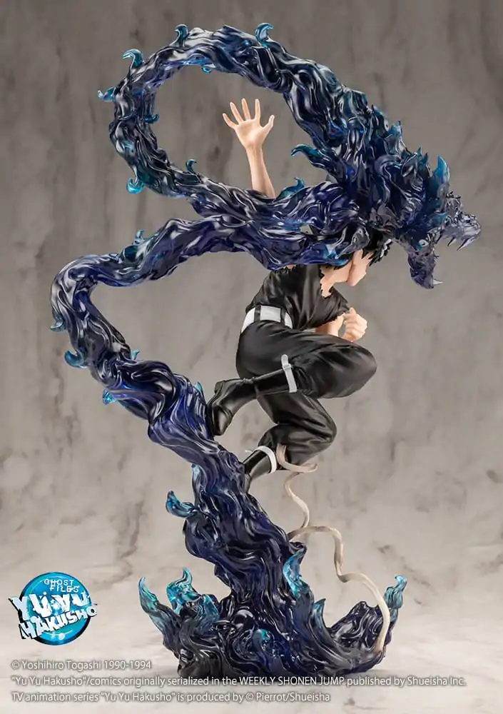 Yu Yu Hakusho ARTFX J Statue 1/8 Hiei Ver. 2 25 cm product photo