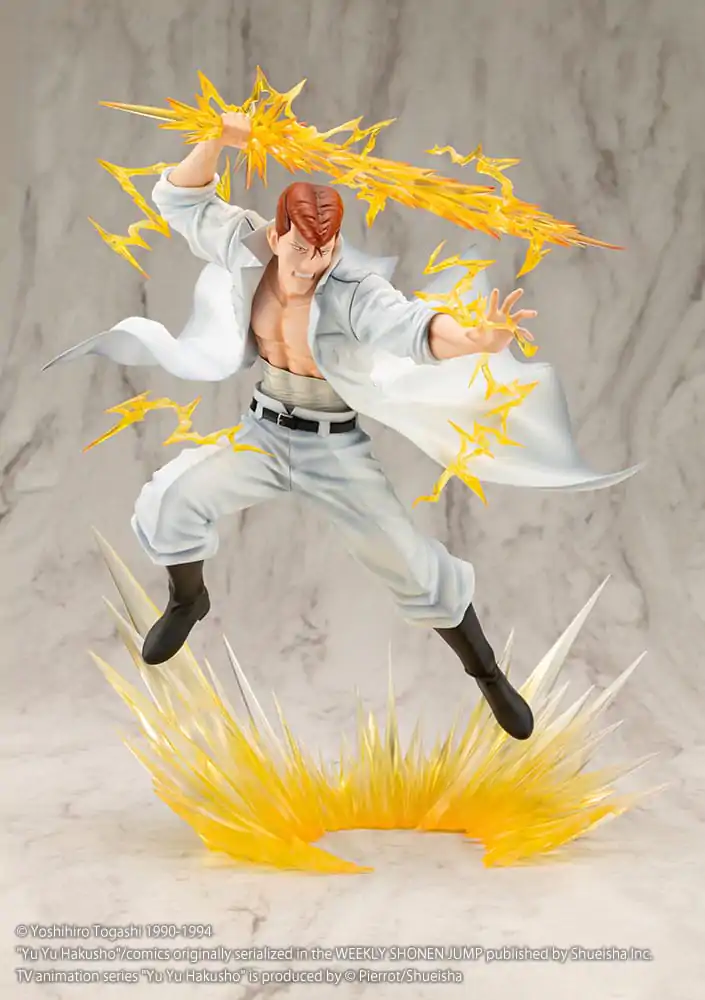 Yu Yu Hakusho ARTFXJ Statue 1/8 Kazuma Kuwabara Ver. 2 25 cm product photo