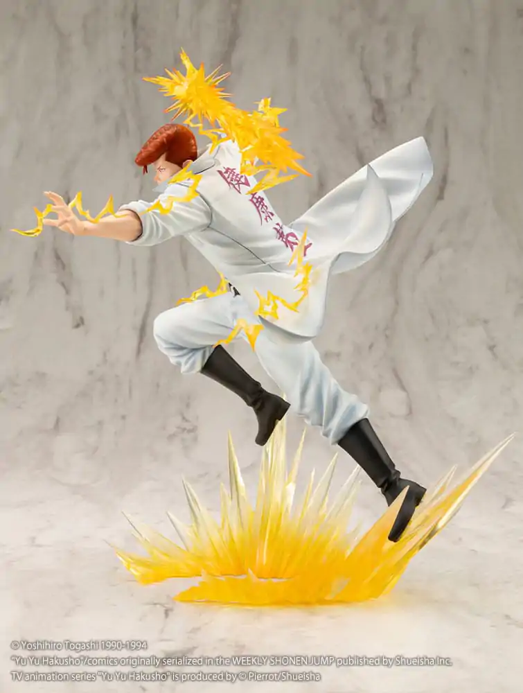 Yu Yu Hakusho ARTFXJ Statue 1/8 Kazuma Kuwabara Ver. 2 25 cm product photo