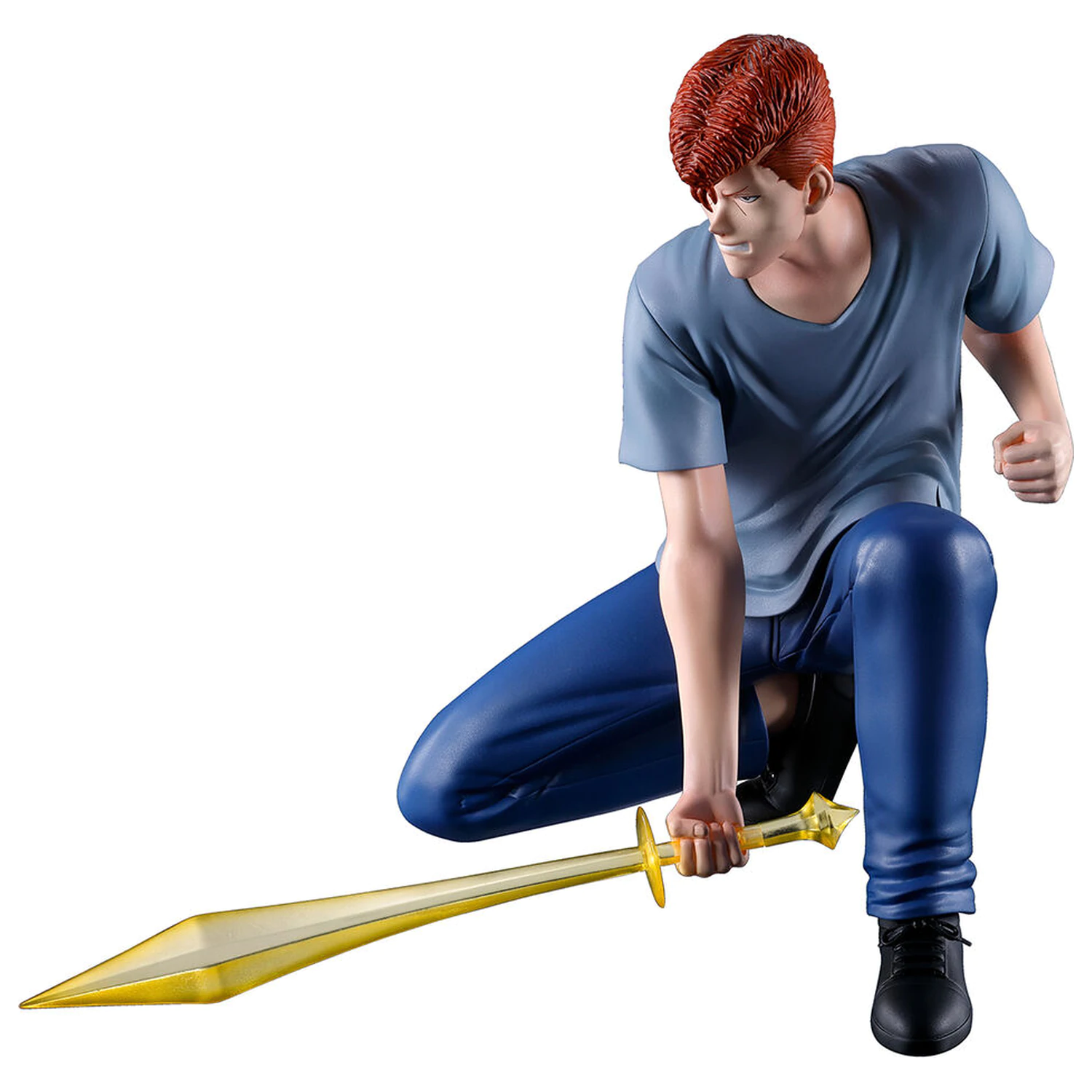Yu Yu Hakusho Chapter Black Saga Kazuma Kuwabara Ichibansho figure 16cm product photo