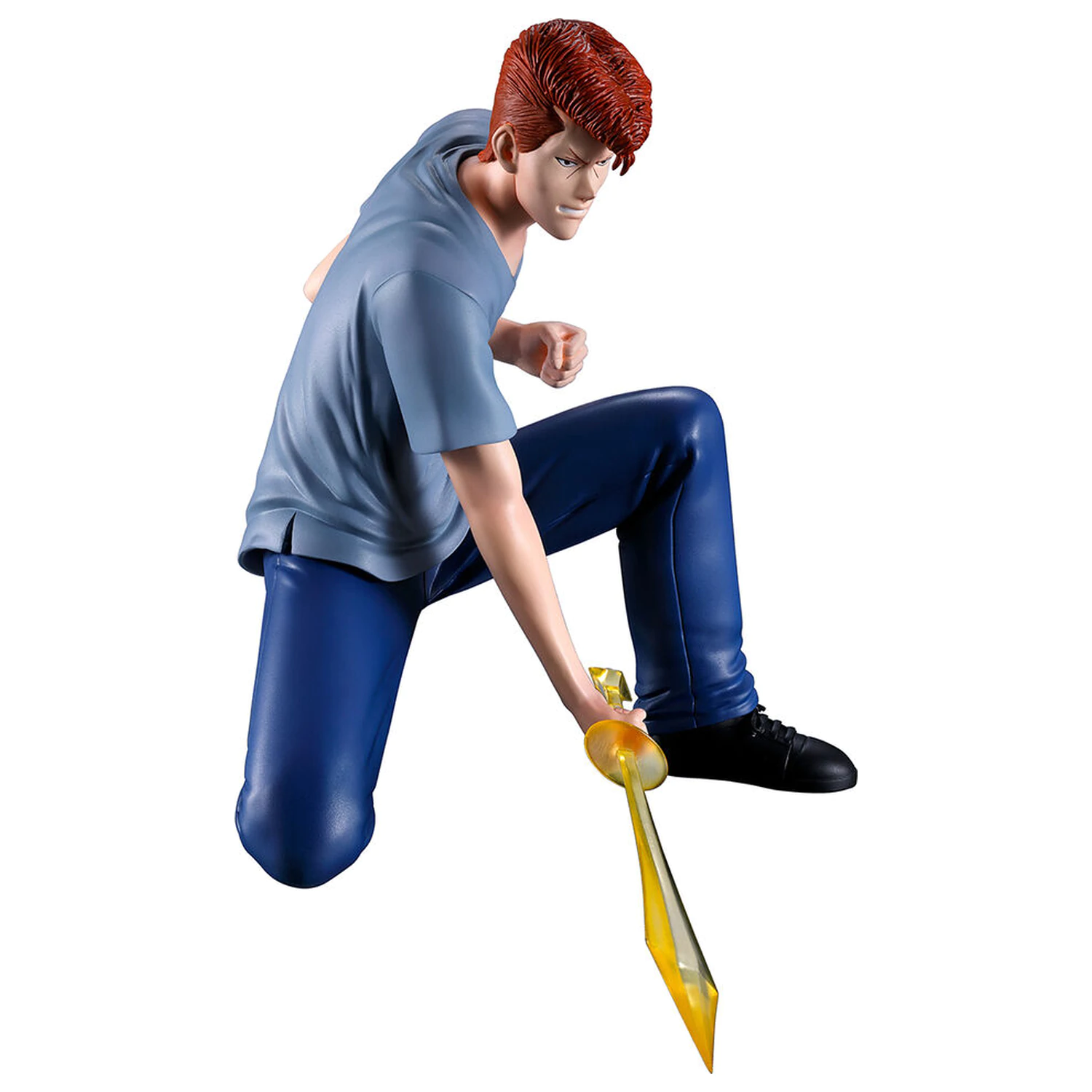 Yu Yu Hakusho Chapter Black Saga Kazuma Kuwabara Ichibansho figure 16cm product photo