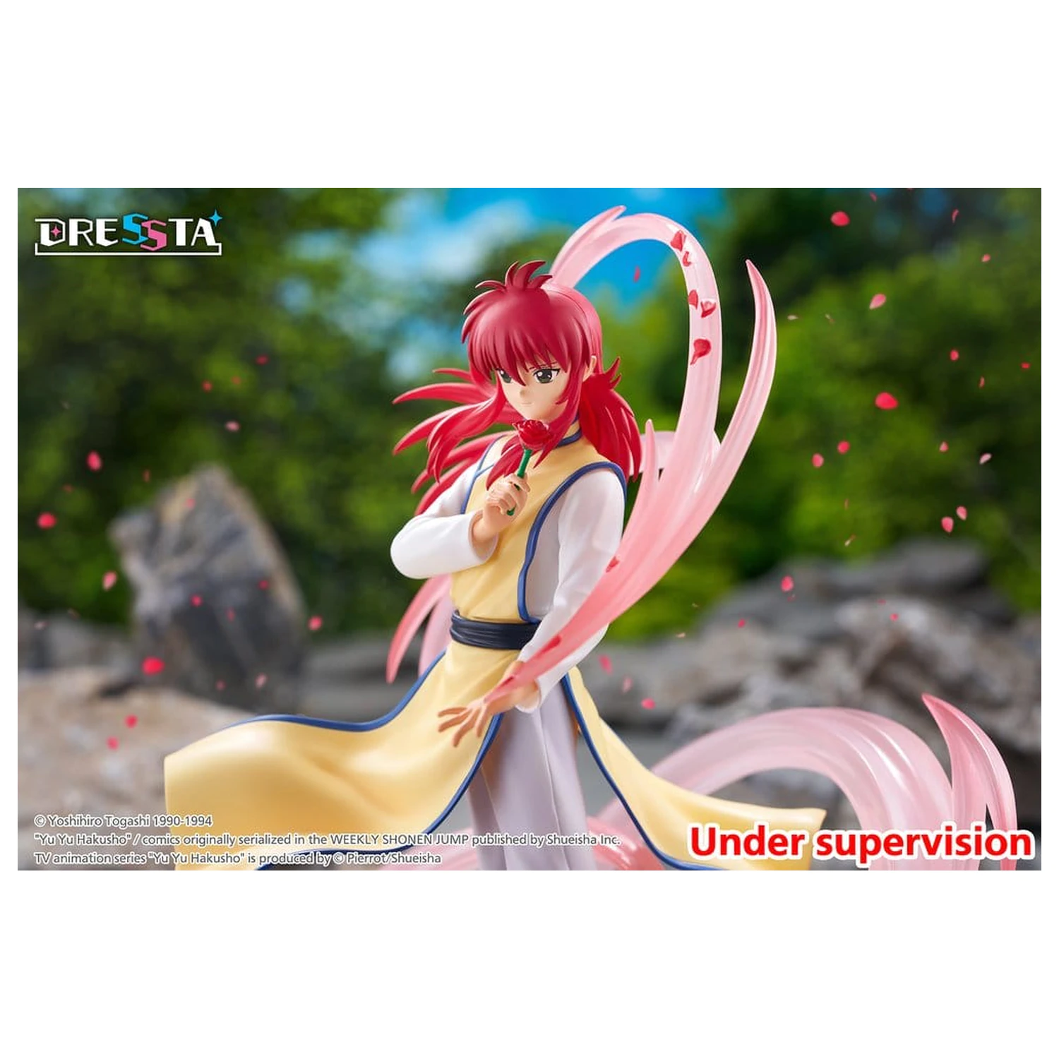 Yu Yu Hakusho Dressta PVC Figure Kurama 18 cm product photo
