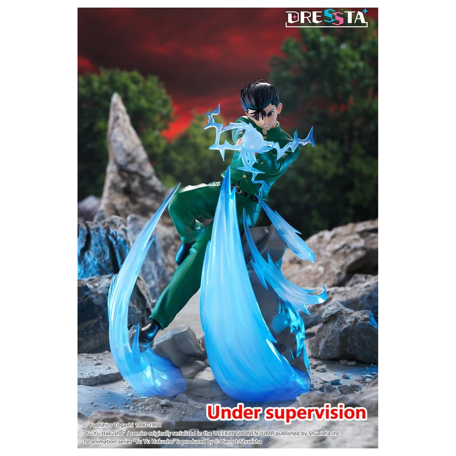 Yu Yu Hakusho Dressta PVC Figure Yusuke Urameshi 18 cm product photo