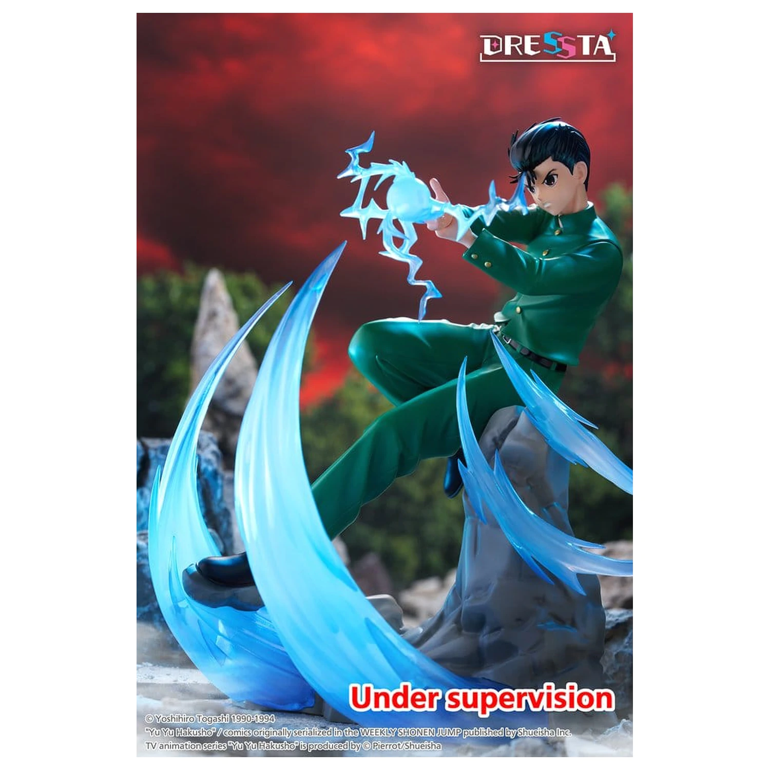 Yu Yu Hakusho Dressta PVC Figure Yusuke Urameshi 18 cm product photo