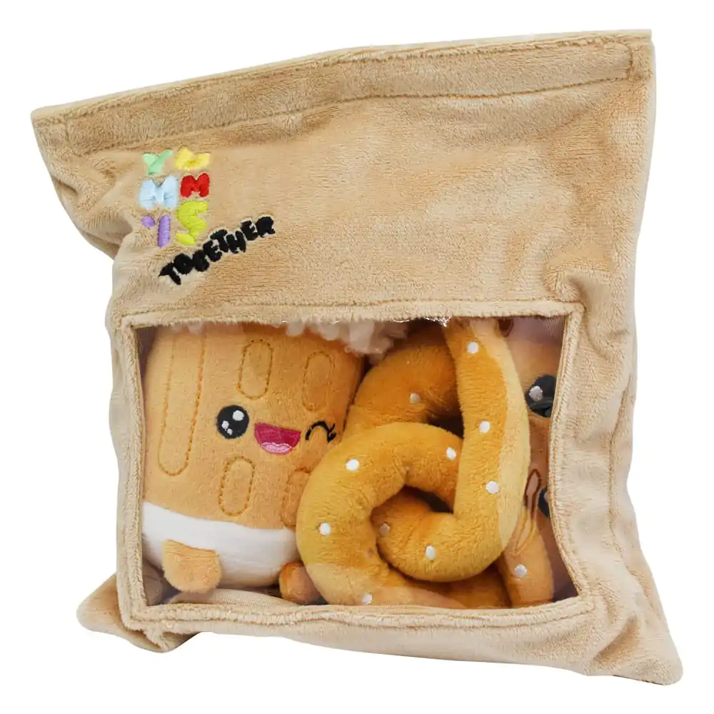 Yummis Together Plush Figures 2 Pack Pretzel & Beer in Take Away Bag 21 cm        product photo