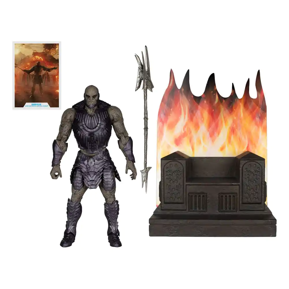 Zack Snyder's Justice League DC Multiverse Mega Action Figure Darkseid with Throne (Gold Label) 24 cm termékfotó