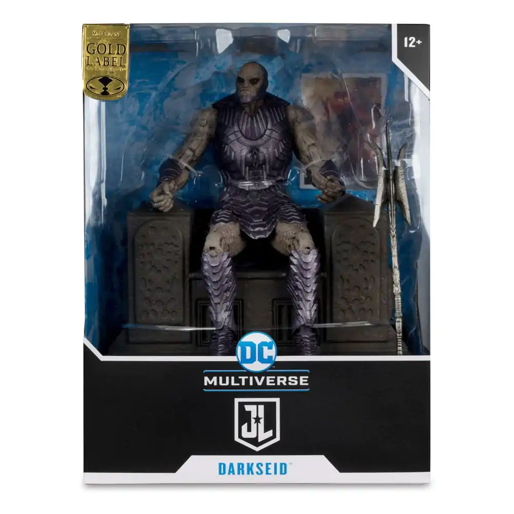 Zack Snyder's Justice League DC Multiverse Mega Action Figure Darkseid with Throne (Gold Label) 24 cm product photo