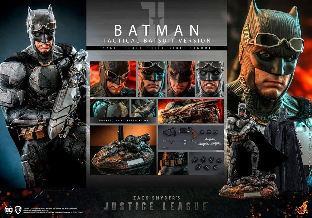 Zack Snyder`s Justice League Action Figure 1/6 Batman (Tactical Batsuit Version) 33 cm termékfotó