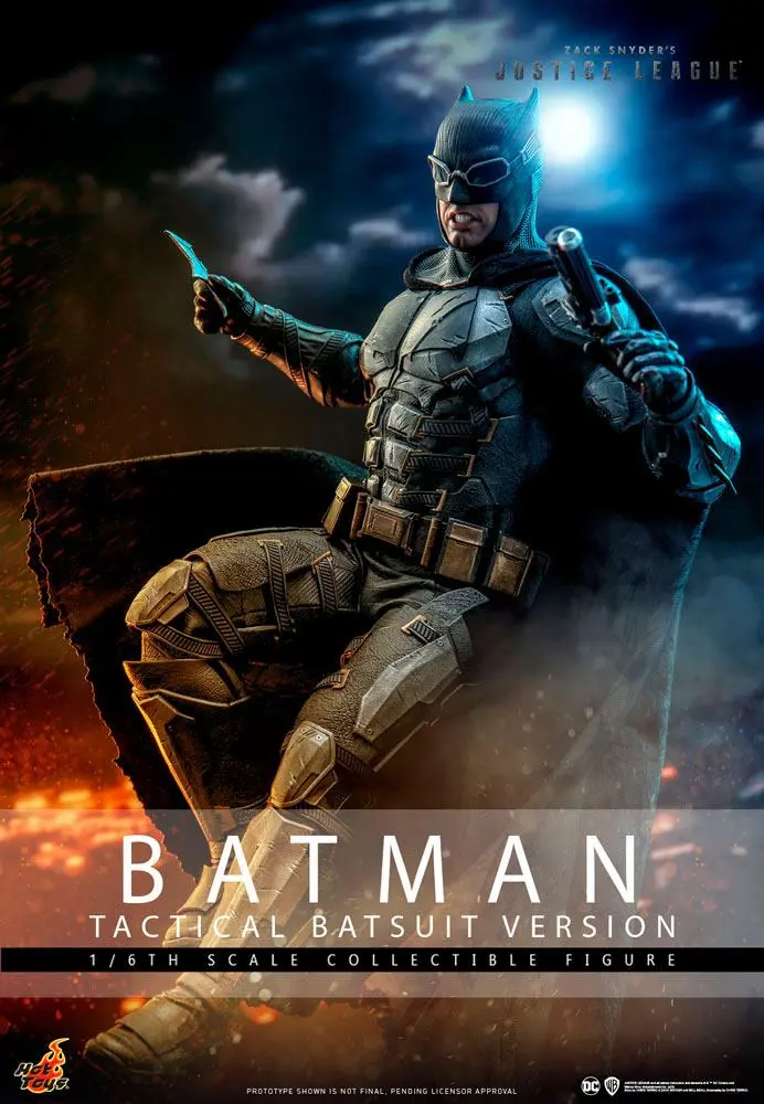 Zack Snyder`s Justice League Action Figure 1/6 Batman (Tactical Batsuit Version) 33 cm product photo