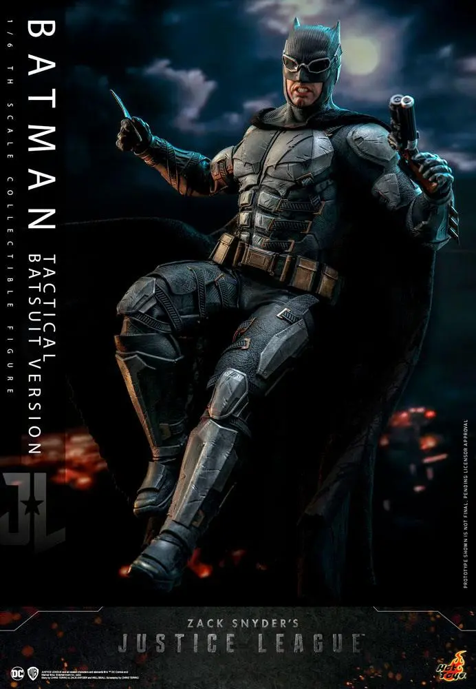 Zack Snyder`s Justice League Action Figure 1/6 Batman (Tactical Batsuit Version) 33 cm product photo