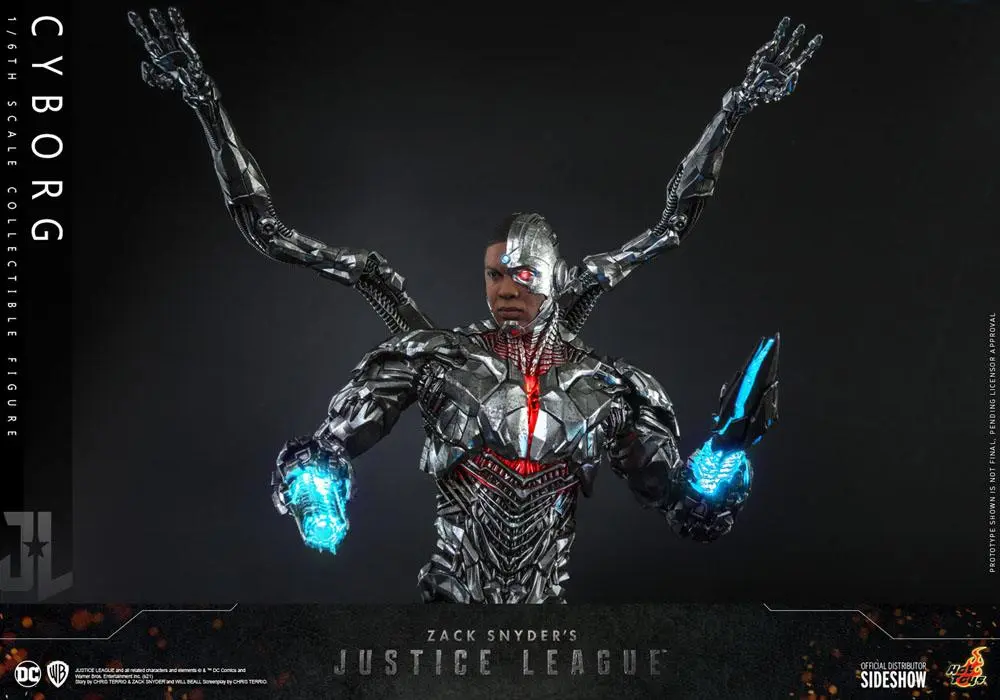 Zack Snyder`s Justice League Action Figure 1/6 Cyborg 32 cm product photo