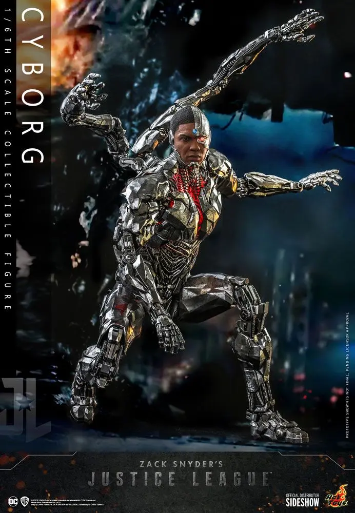 Zack Snyder`s Justice League Action Figure 1/6 Cyborg 32 cm product photo