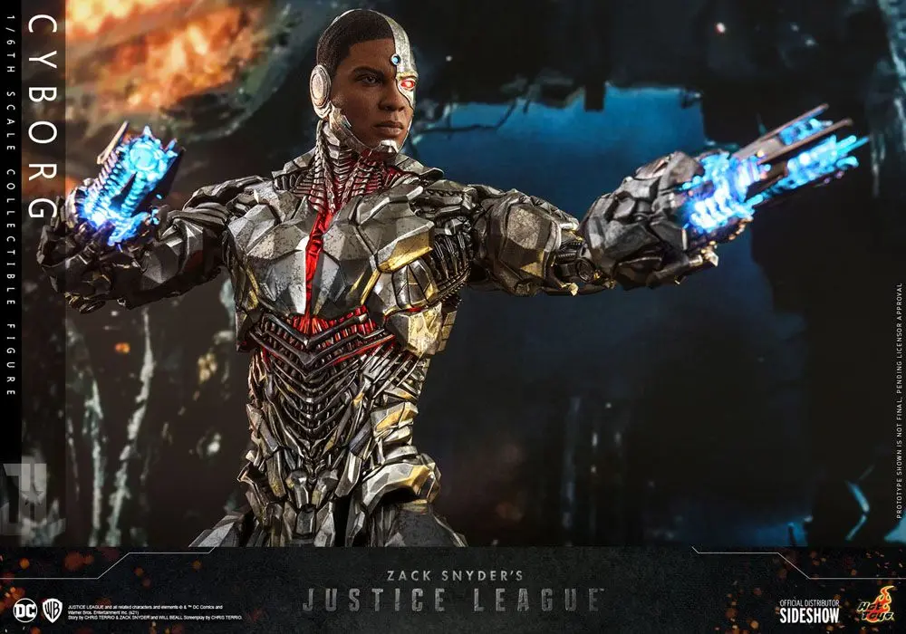 Zack Snyder`s Justice League Action Figure 1/6 Cyborg 32 cm product photo