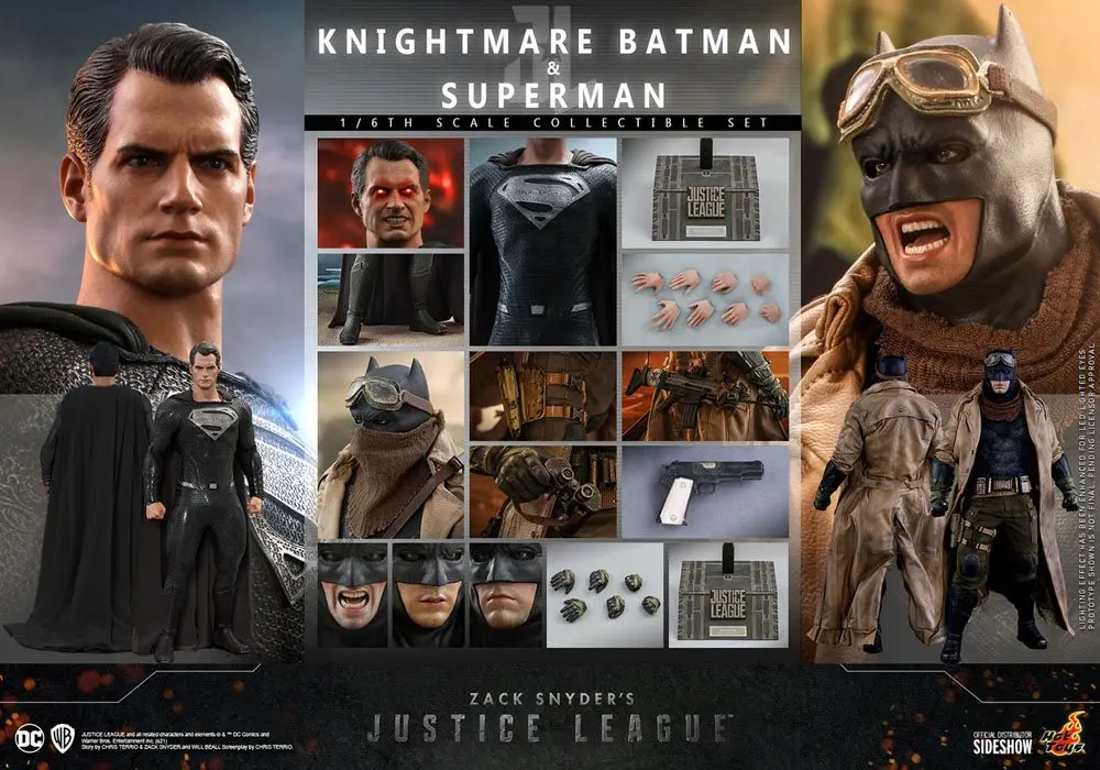 Zack Snyder's Justice League Action Figure 2-Pack 1/6 Knightmare Batman and Superman 31 cm termékfotó