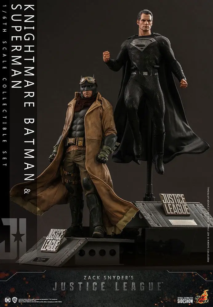 Zack Snyder's Justice League Action Figure 2-Pack 1/6 Knightmare Batman and Superman 31 cm termékfotó