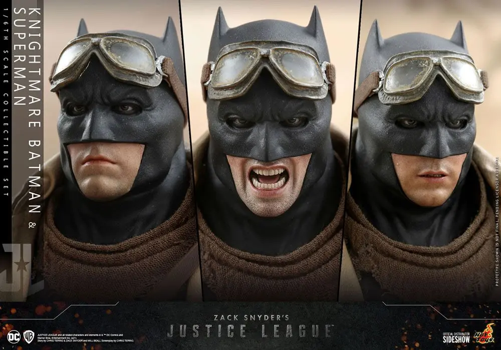 Zack Snyder's Justice League Action Figure 2-Pack 1/6 Knightmare Batman and Superman 31 cm termékfotó