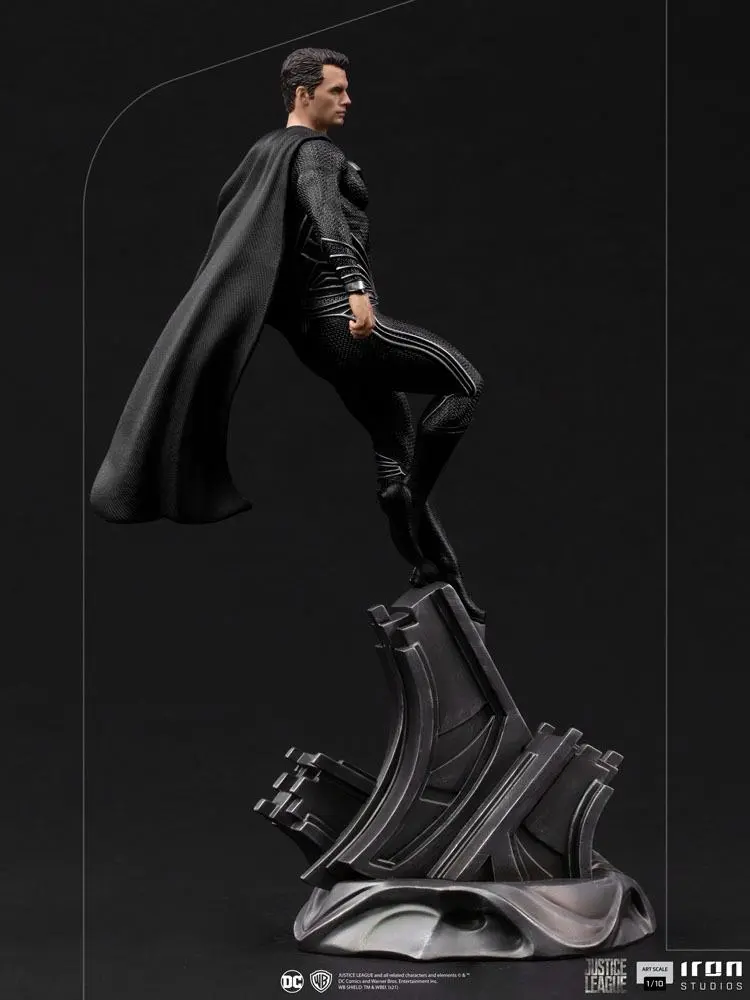 Zack Snyder's Justice League Art Scale Statue 1/10 Superman Black Suit 30 cm product photo
