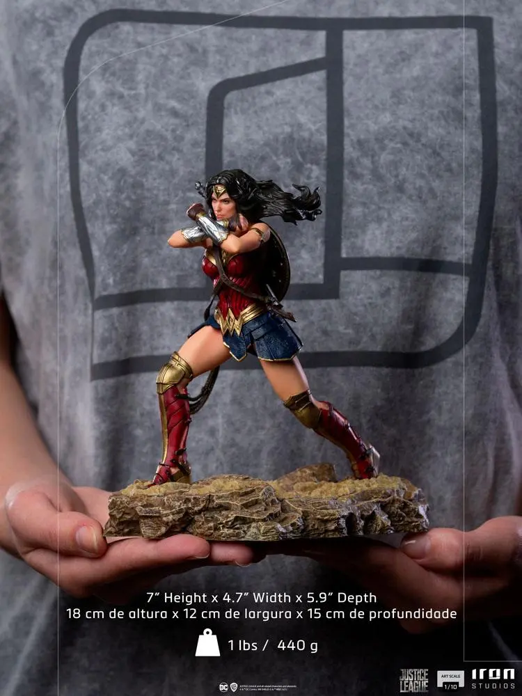 Zack Snyder's Justice League Art Scale Statue 1/10 Wonder Woman 18 cm product photo