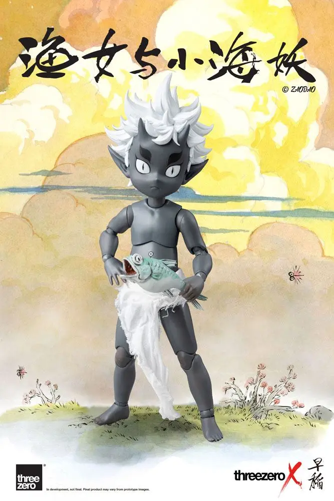 Zao Dao Statues 1/6 Fishergirl and Little Sea Elf Standard Edition 15 cm product photo