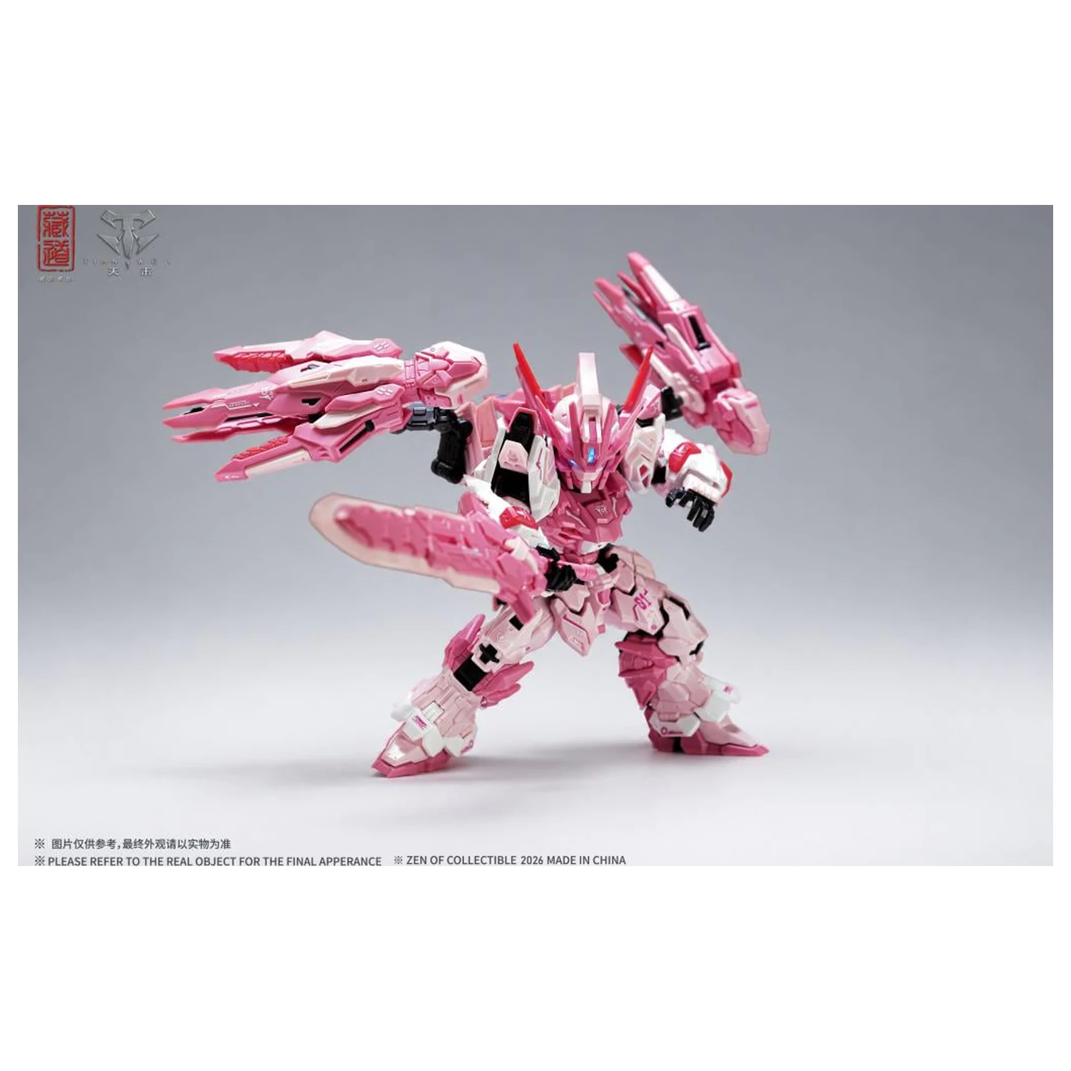 Zen of Collectible CD-TGM-01C TGM Tian Wei Pink LE Model Kit 14cm product photo