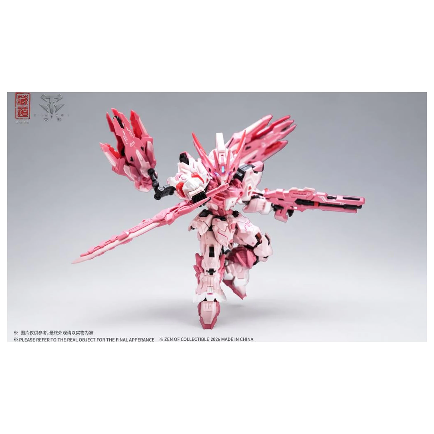 Zen of Collectible CD-TGM-01C TGM Tian Wei Pink LE Model Kit 14cm product photo