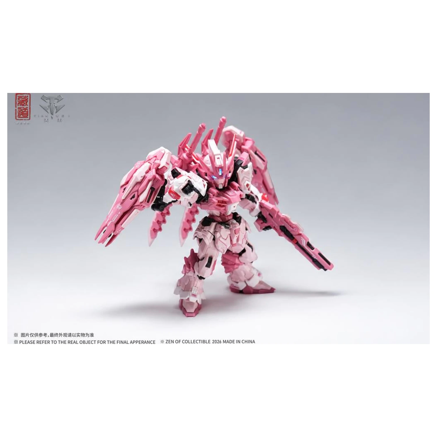 Zen of Collectible CD-TGM-01C TGM Tian Wei Pink LE Model Kit 14cm product photo
