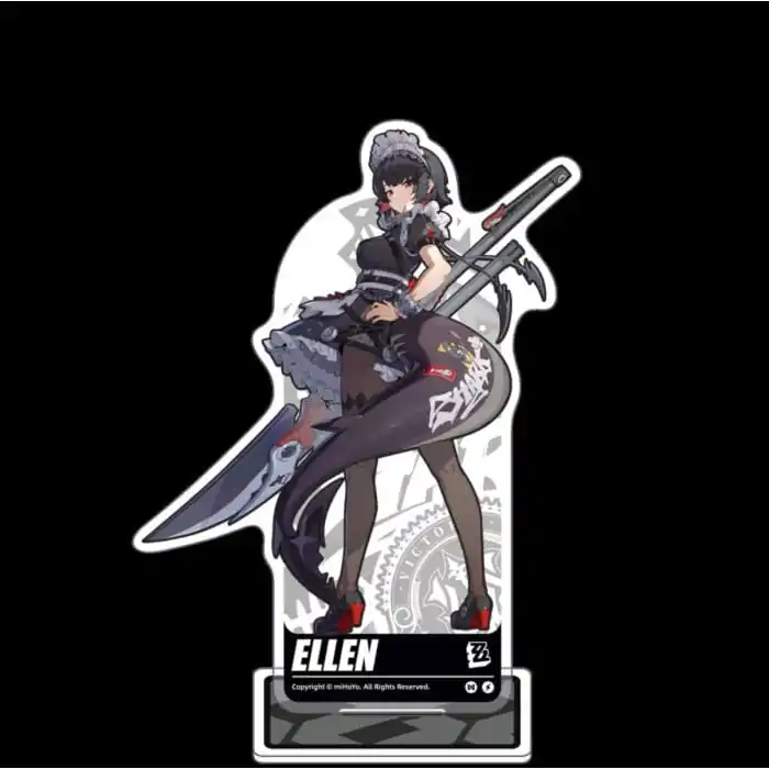 Zenless Zone Zero Character Illustration Series Acrylic Stand Ellen 17 cm product photo