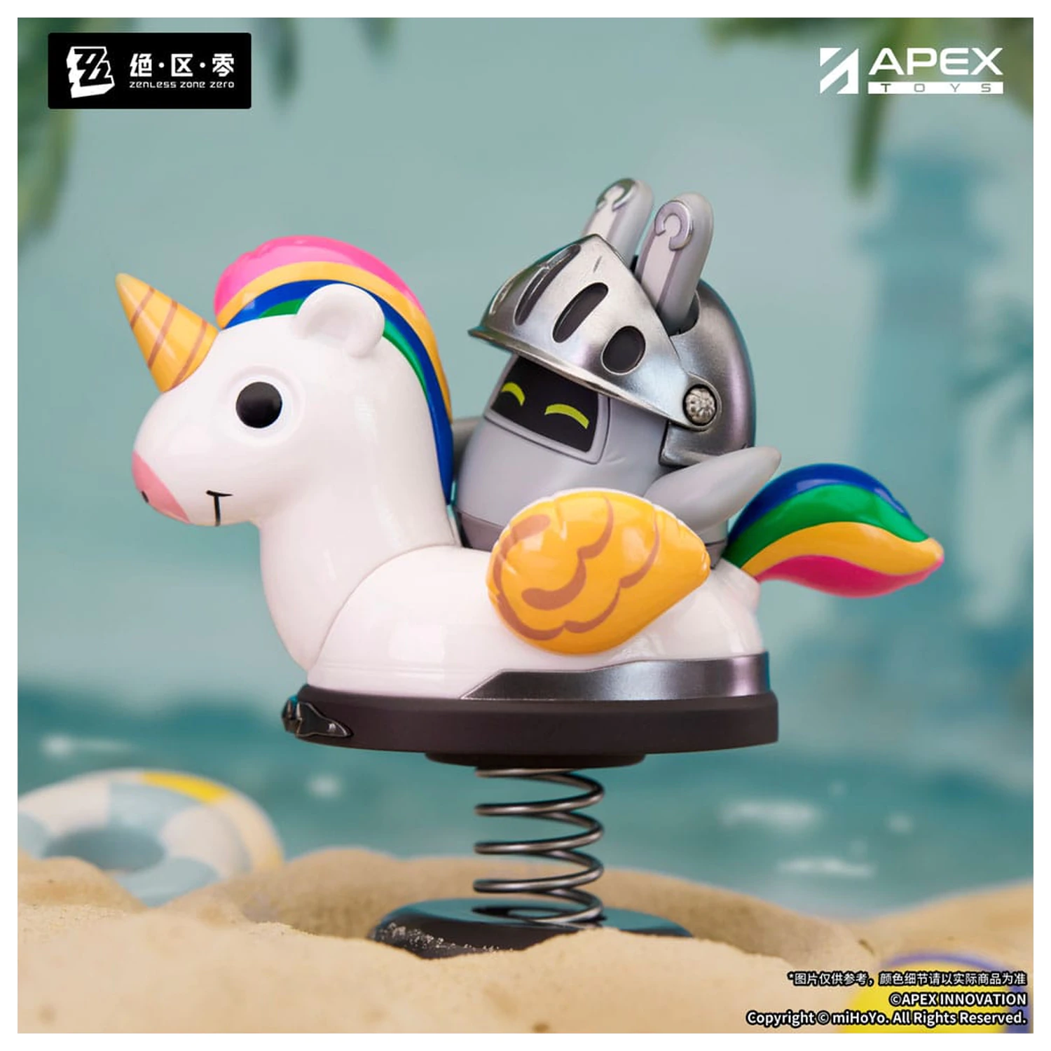 Zenless Zone Zero PVC Statue Happy Shake Knightboo 9 cm    product photo