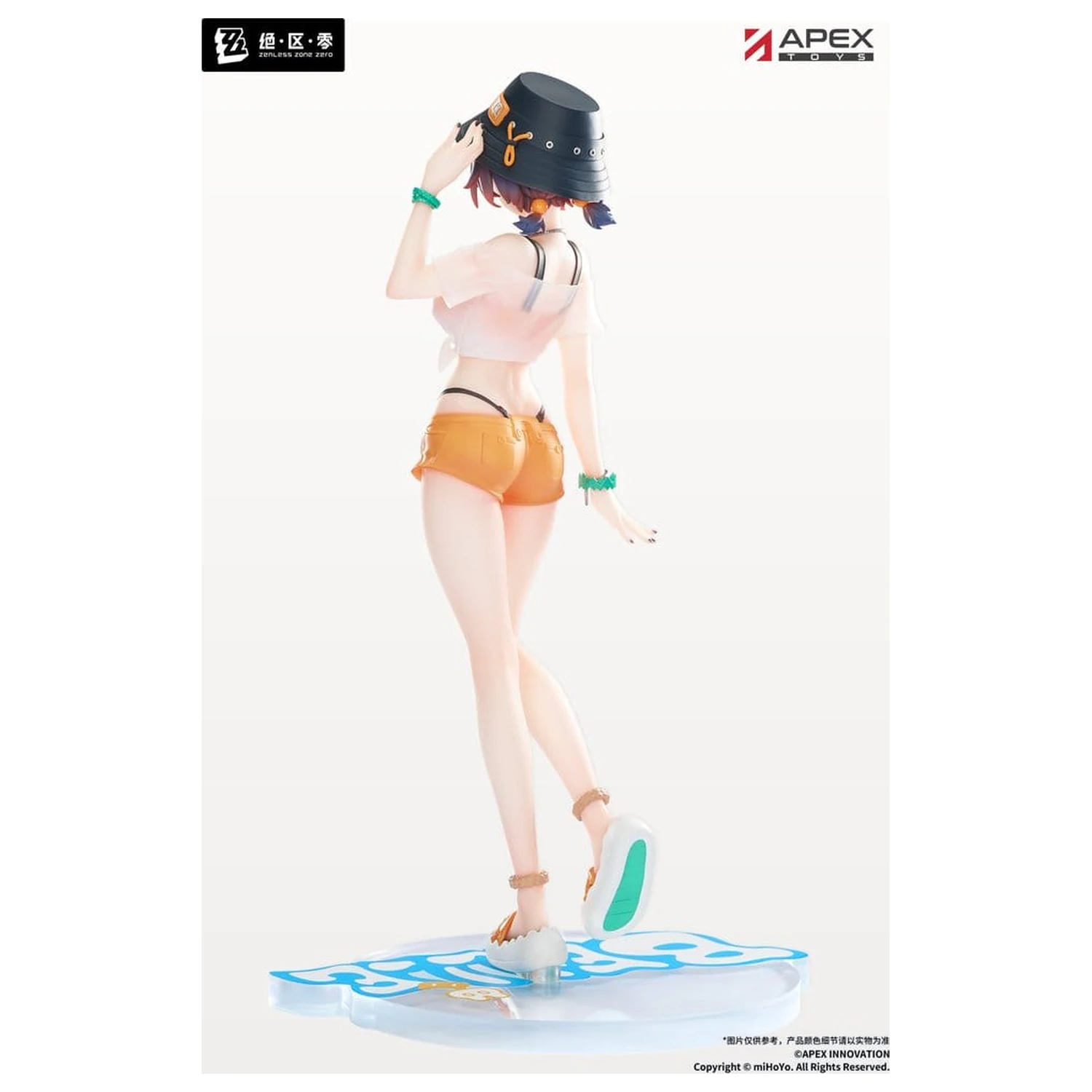 Zenless Zone Zero Limpie Series PVC Figure 1/8 Belle Summer Skies Ver. 22 cm product photo
