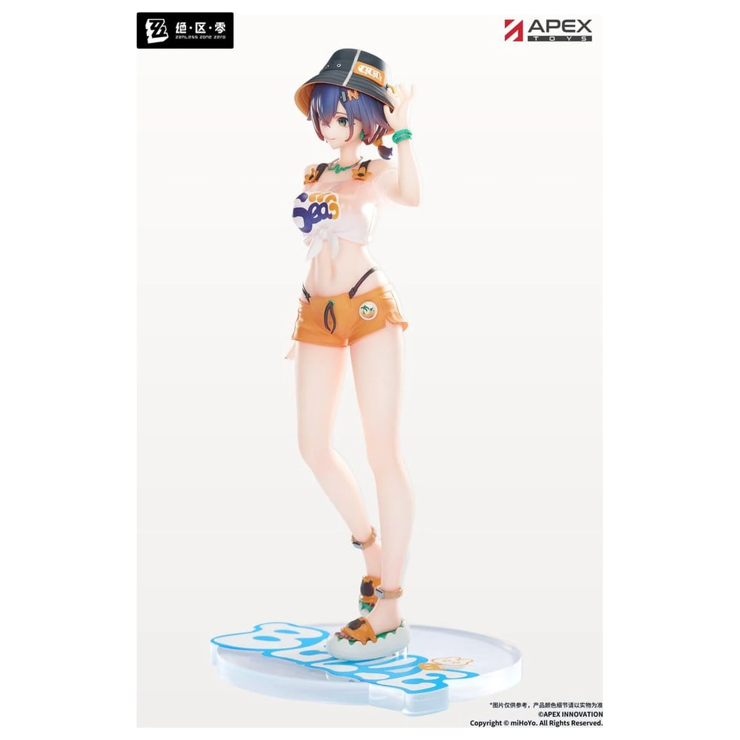 Zenless Zone Zero Limpie Series PVC Figure 1/8 Belle Summer Skies Ver. 22 cm product photo