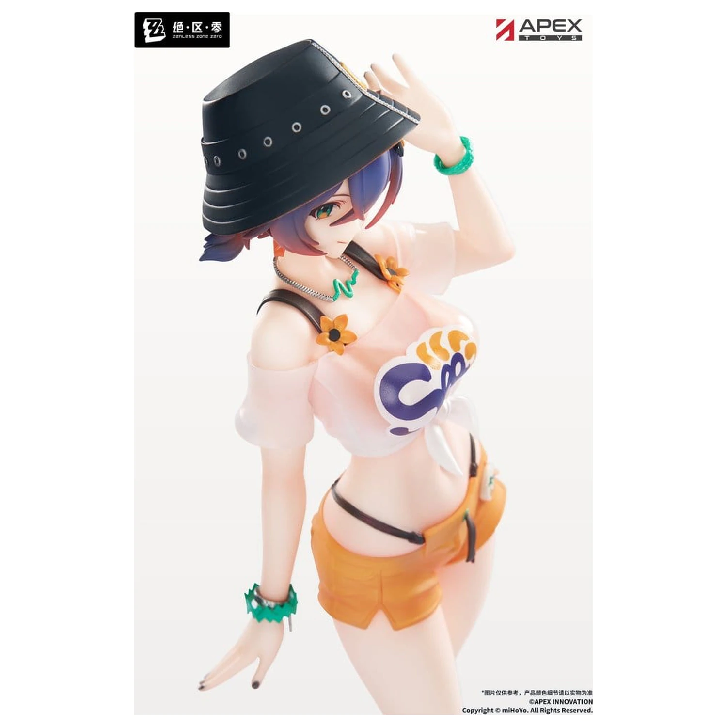 Zenless Zone Zero Limpie Series PVC Figure 1/8 Belle Summer Skies Ver. 22 cm product photo