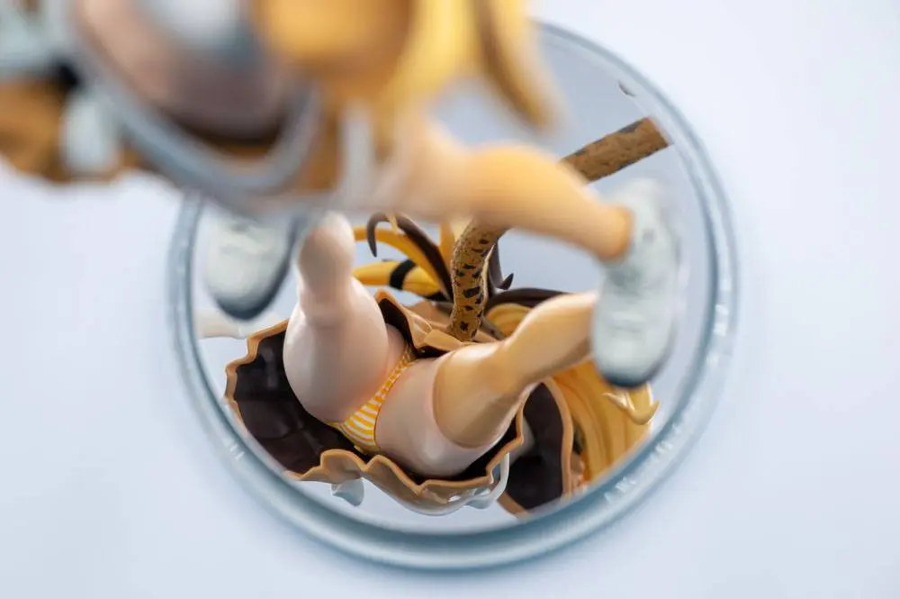 Zetsumetsukigudan PVC Statue 1/7 Rescue No. 15 Shi Hu - Leopard Cat 23 cm product photo