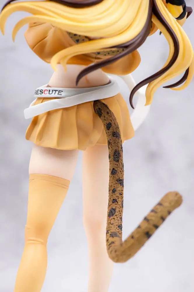 Zetsumetsukigudan PVC Statue 1/7 Rescue No. 15 Shi Hu - Leopard Cat 23 cm product photo
