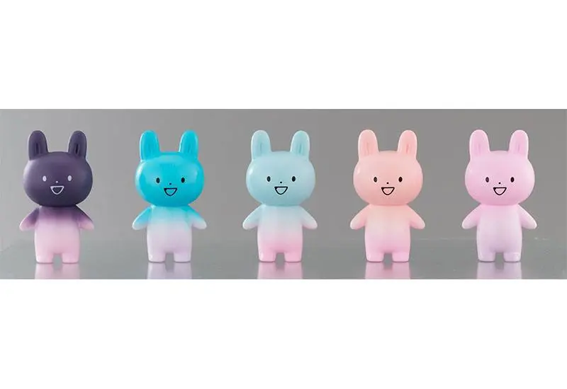 Zettai ni Kowarenai Tomodachi wo Kudasai Mini Figures 9-Pack Rabbit-Type UMA Ogakuzu 10 cm product photo