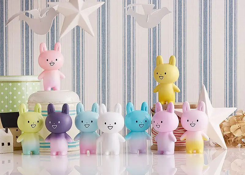 Zettai ni Kowarenai Tomodachi wo Kudasai Mini Figures 9-Pack Rabbit-Type UMA Ogakuzu 10 cm product photo