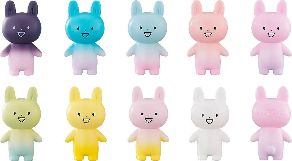 Zettai ni Kowarenai Tomodachi wo Kudasai Mini Figures 9-Pack Rabbit-Type UMA Ogakuzu 10 cm product photo