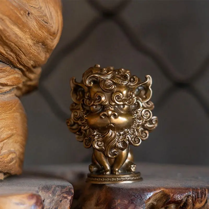 Zhelong Xu ( Guang Shu ) x Manas SUM Mythical Beast Collection Statue Pixiu 7 cm product photo