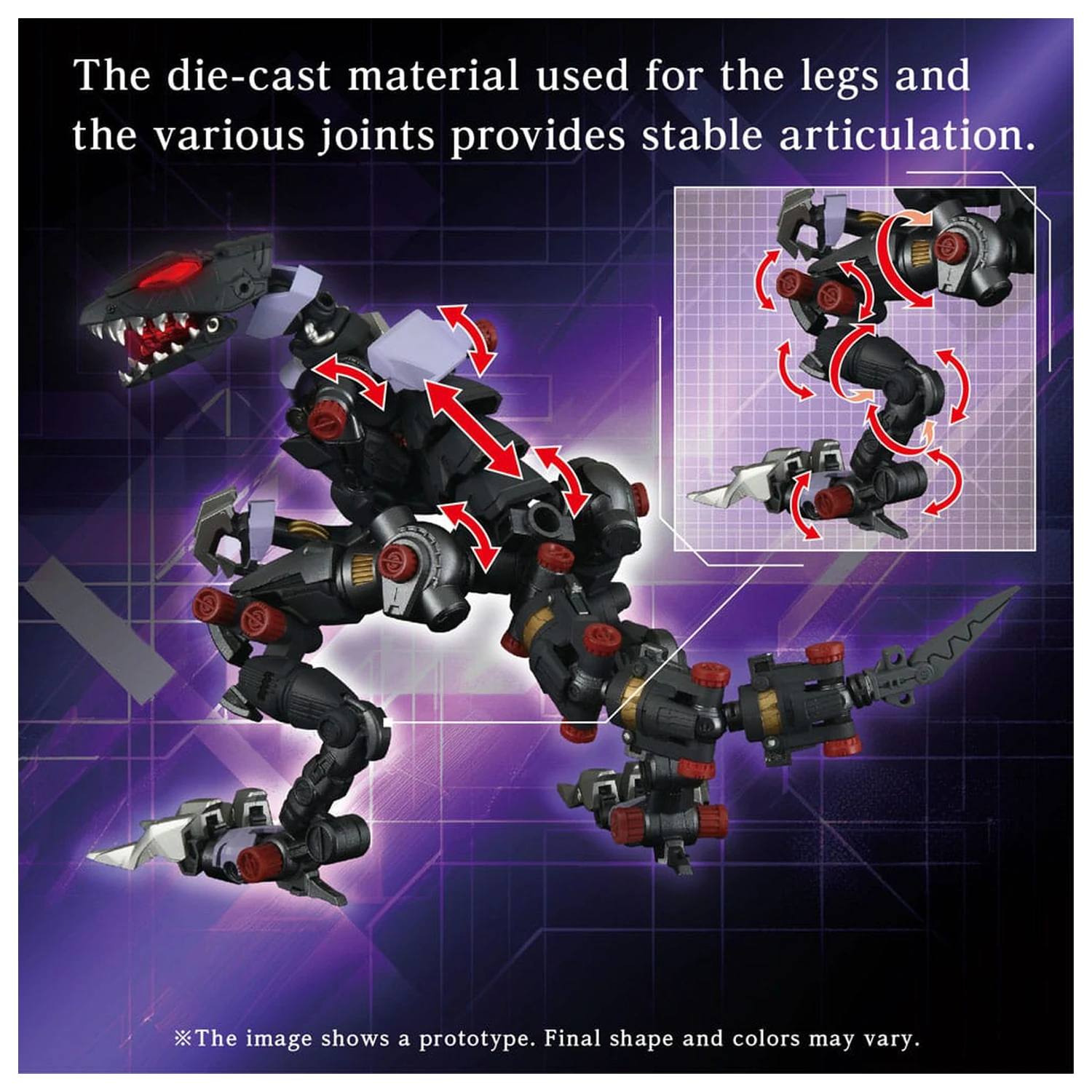 Zoids Plastic Model Kit AM-Z01EX Berserk Fury (Elementary Body) product photo