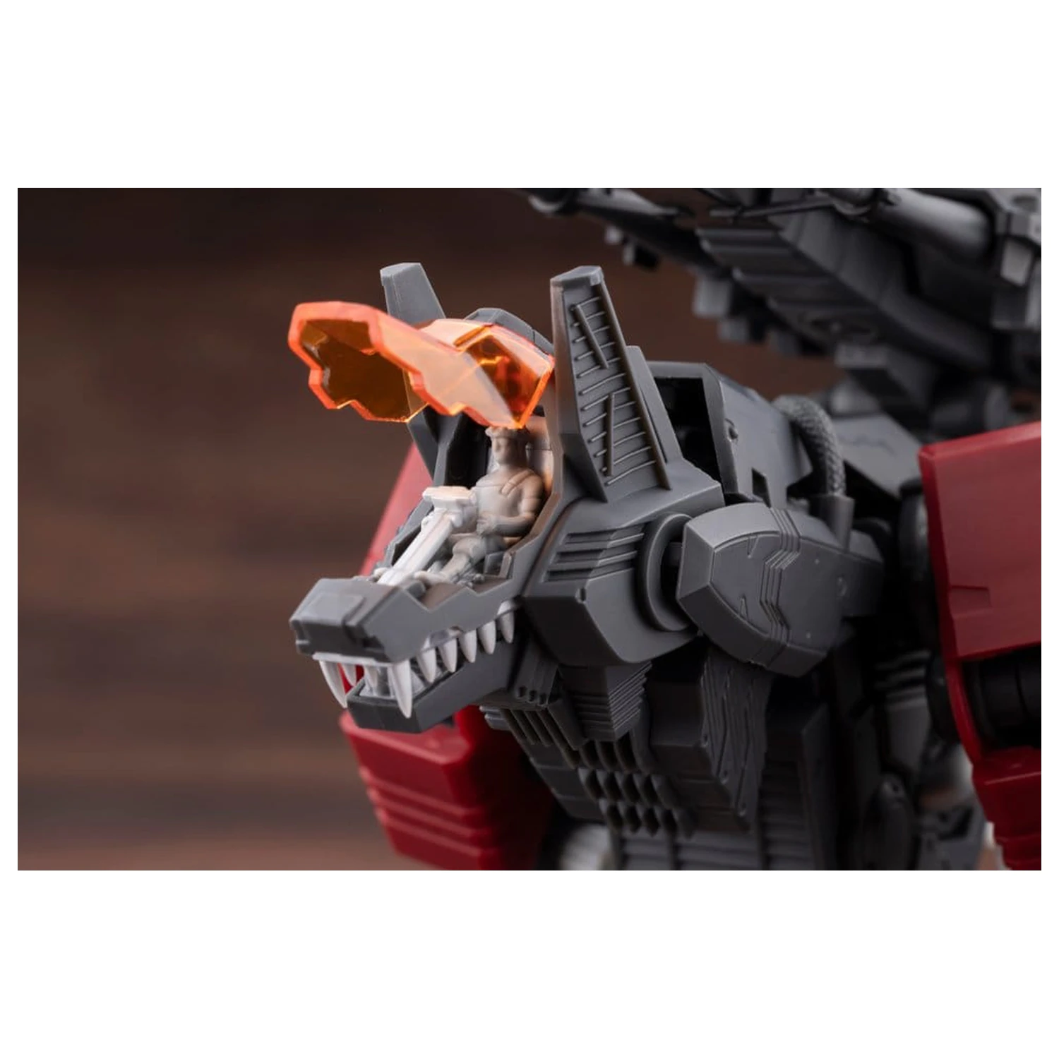 Zoids Plastic Model Kit 1/72 Command Wolf Irvine Special 1999 Recolor 22 cm product photo