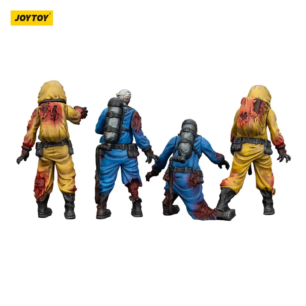 Zombie Dark Source Action Figures 4-Pack Biochemical Lab Team 8 cm product photo