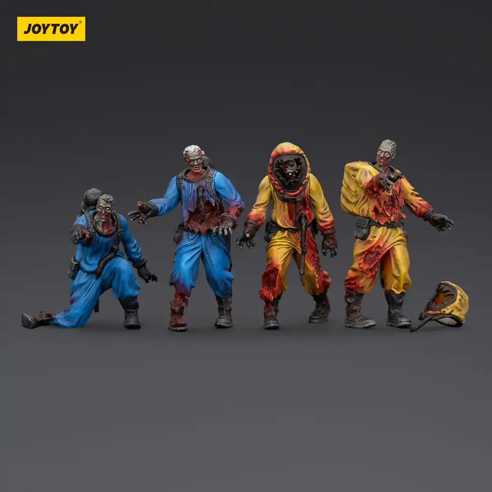 Zombie Dark Source Action Figures 4-Pack Biochemical Lab Team 8 cm product photo