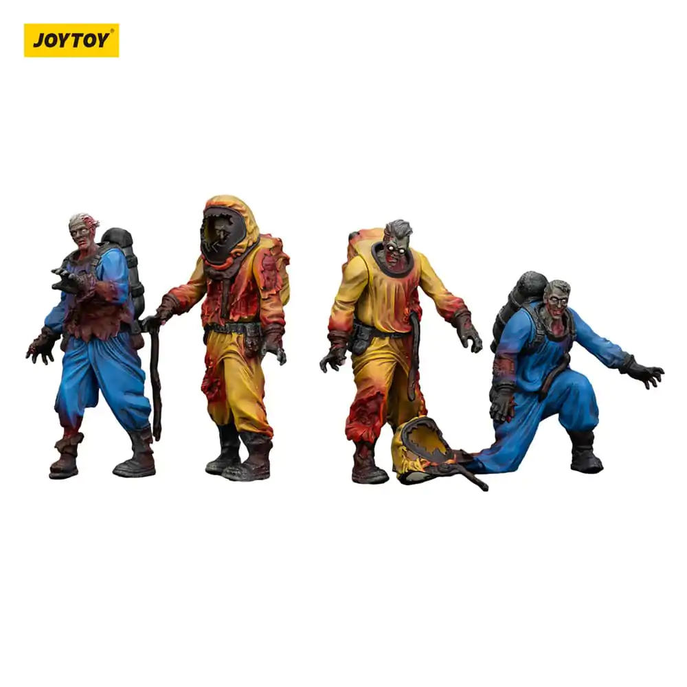 Zombie Dark Source Action Figures 4-Pack Biochemical Lab Team 8 cm product photo