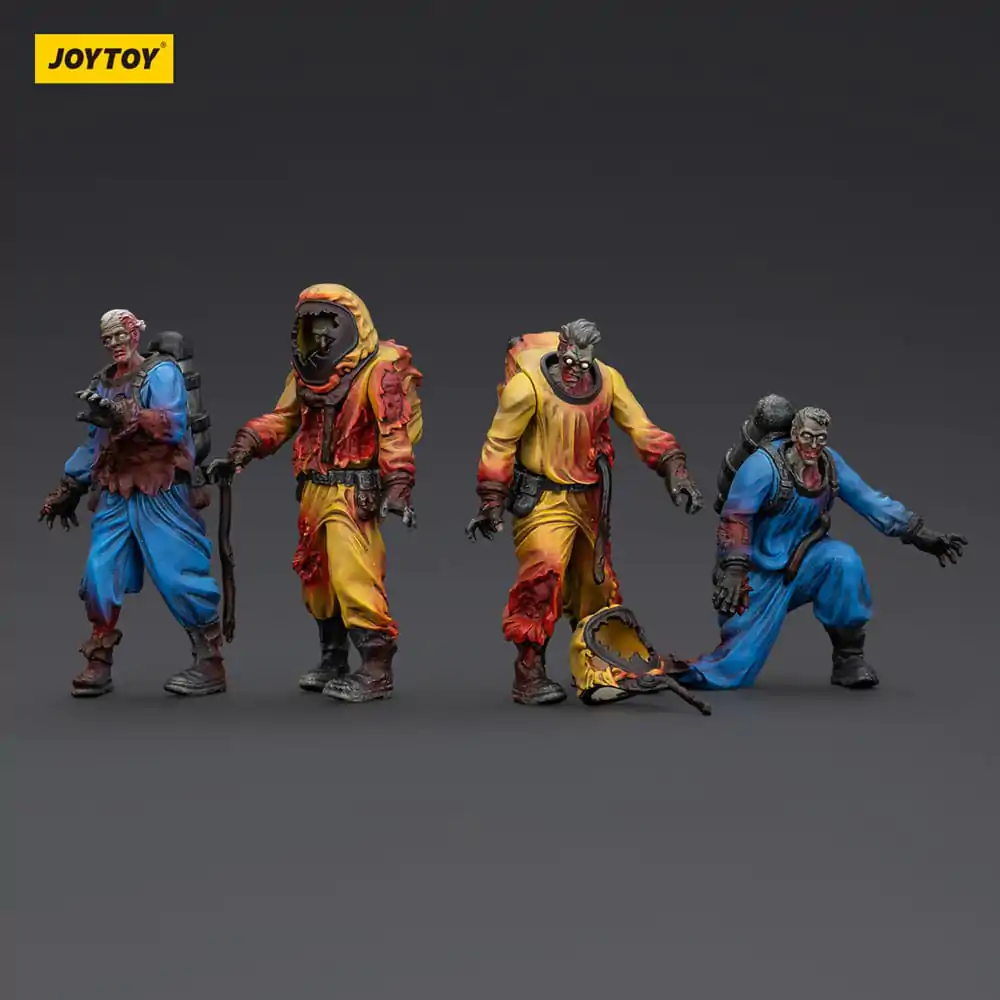 Zombie Dark Source Action Figures 4-Pack Biochemical Lab Team 8 cm product photo
