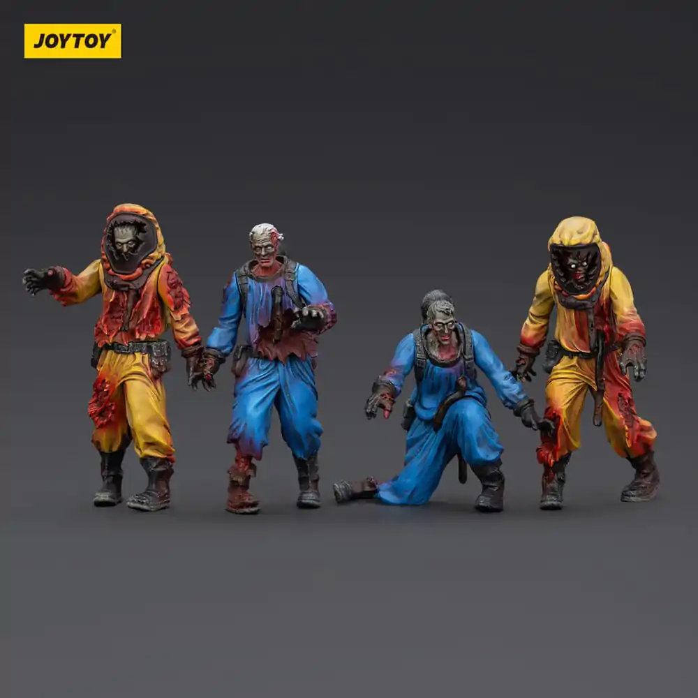 Zombie Dark Source Action Figures 4-Pack Biochemical Lab Team 8 cm product photo