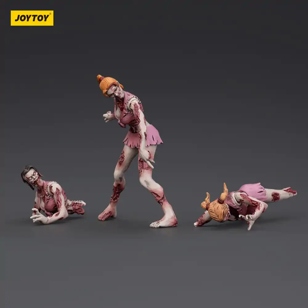 Zombie Dark Source Action Figures 3-Pack Cheer Leaders 8 cm product photo